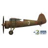 PZL Plastikflugzeugmodell P.11c Experte Set 1/72 | Scientific-MHD