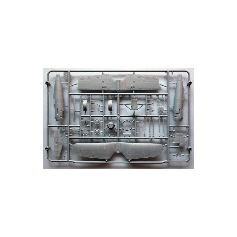 PZL Plastikflugzeugmodell P.11c Experte Set 1/72 | Scientific-MHD