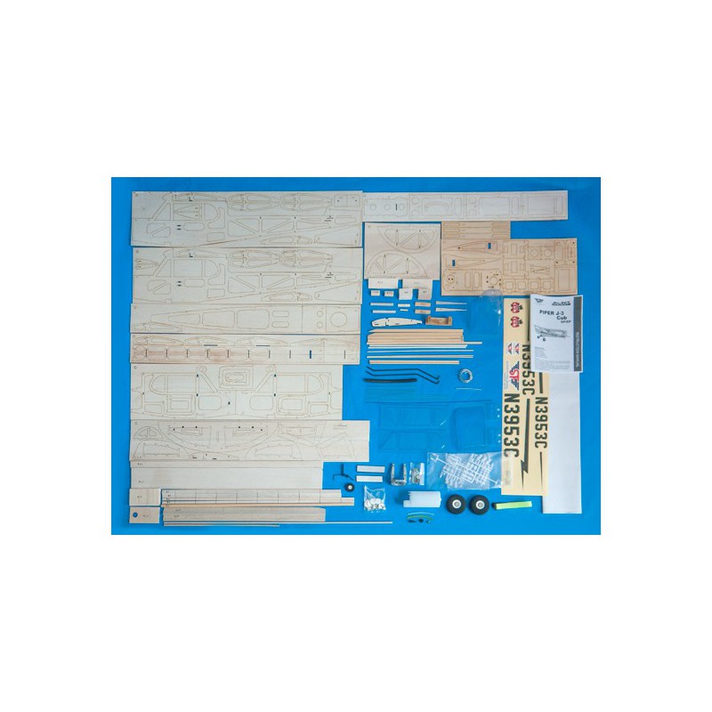 Entwurf von Electric Aircraft Piper J3 .40 EP GP Kit 1/6 | Scientific-MHD