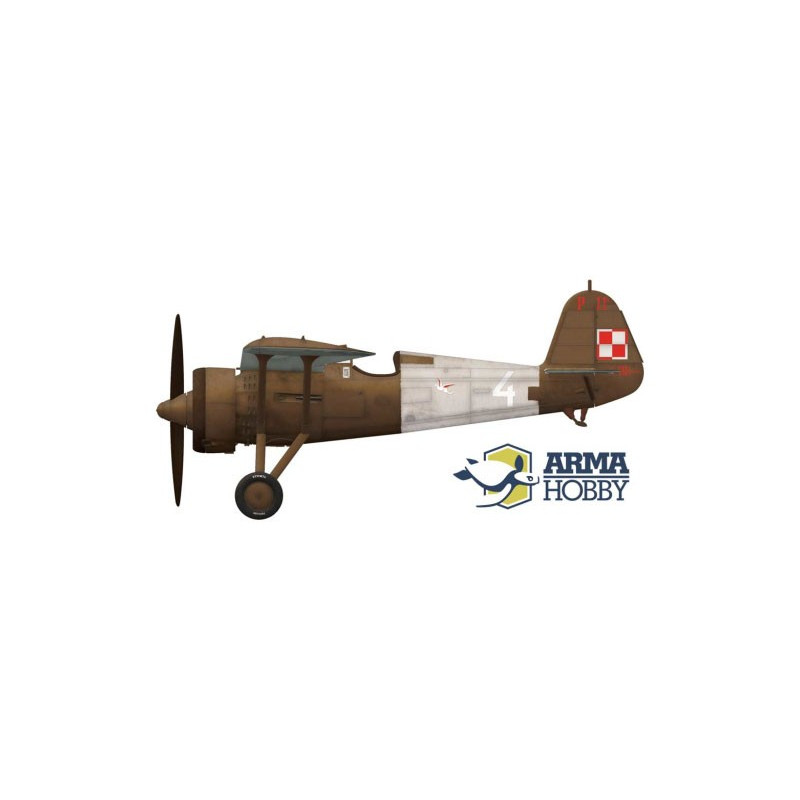 PZL Kunststoffebene Modell P.11c Kresy Modell Kit 1/72 | Scientific-MHD