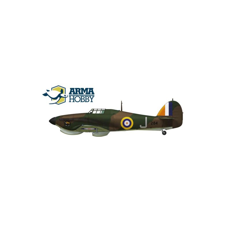 Hurricane Mk I Experte Set 1/72 Plastikflugzeugmodell | Scientific-MHD