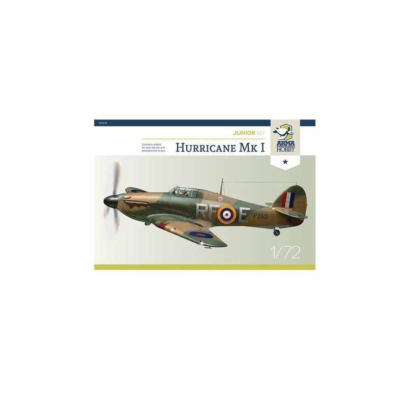 Hawker Hawker Hurricane MK I Junior Set 1/72 Flugzeugmodell | Scientific-MHD