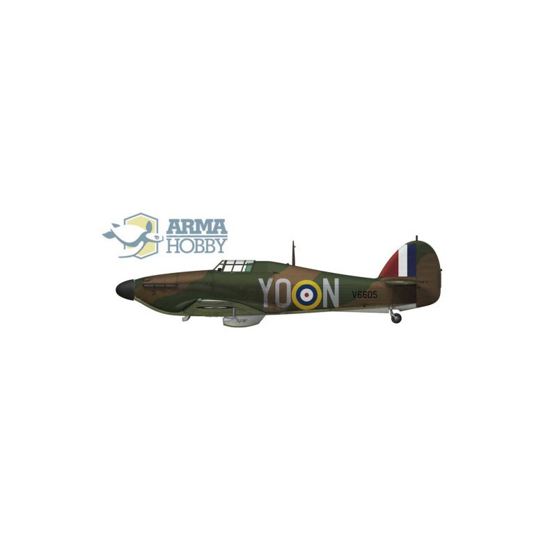 Hawker Hawker Hurricane MK I Junior Set 1/72 Flugzeugmodell | Scientific-MHD