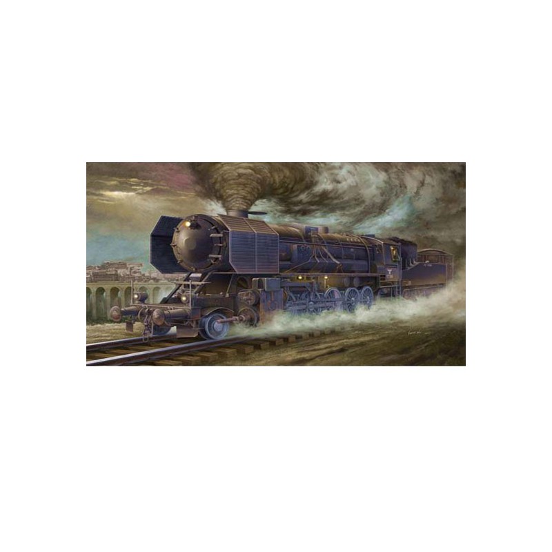 Kriegslokomotive BR52 Kunststofftankmodell | Scientific-MHD Kriegslokomotive BR52 Kunststofftankmodell | Scientific-MHD