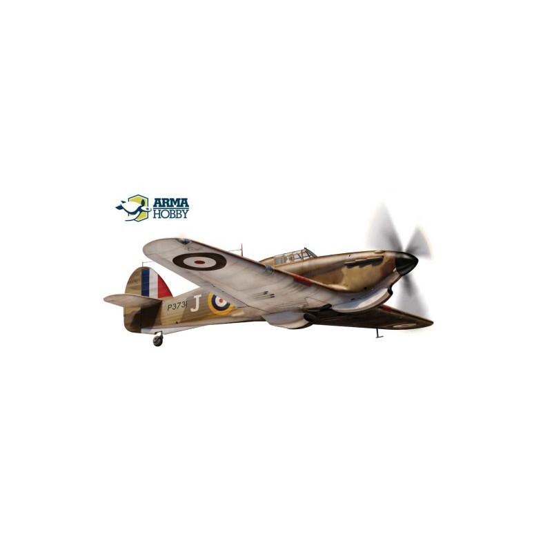 Hurricane Mk I Too Model Kit 1/72 Kunststoffebene Modell | Scientific-MHD