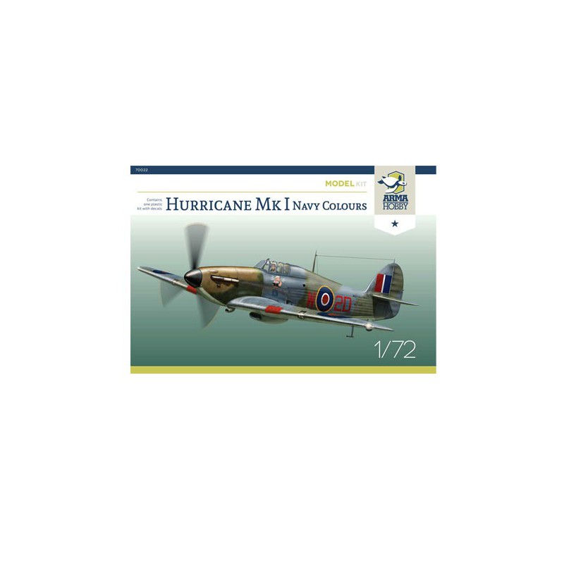 Hurricane Mk I Navy Model Kit 1/72 Kunststoffflugzeugmodell | Scientific-MHD