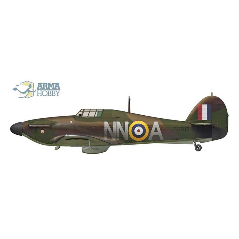 Hurricane Mk I Allied Edition 1/72 Kunststoff -Kunststoffflugzeugmodell | Scientific-MHD Hurricane Mk I Allied Edition 1/72 Kunststoff -Kunststoffflugzeugmodell | Scientific-MHD