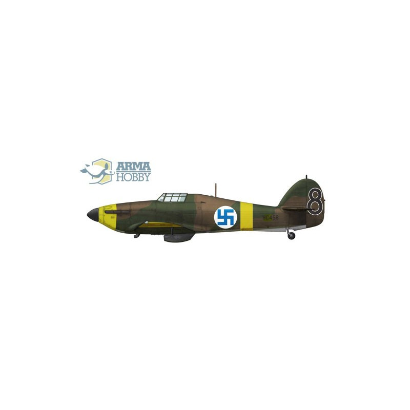 Hurricane Plastikflugzeug Modell Mk I Ostfront Limited Edition 1/72 | Scientific-MHD