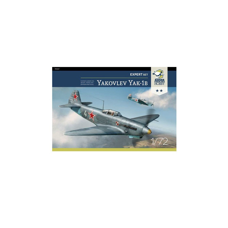 Yakovlev Yak-1b Kunststoffebene Modellsatz 1/72 | Scientific-MHD