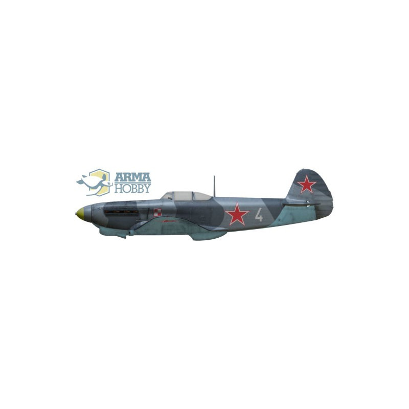 Yakovlev Yak-1b Kunststoffebene Modellsatz 1/72 | Scientific-MHD