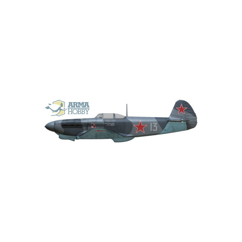 Yakovlev Yak-1b Kunststoffebene Modellsatz 1/72 | Scientific-MHD