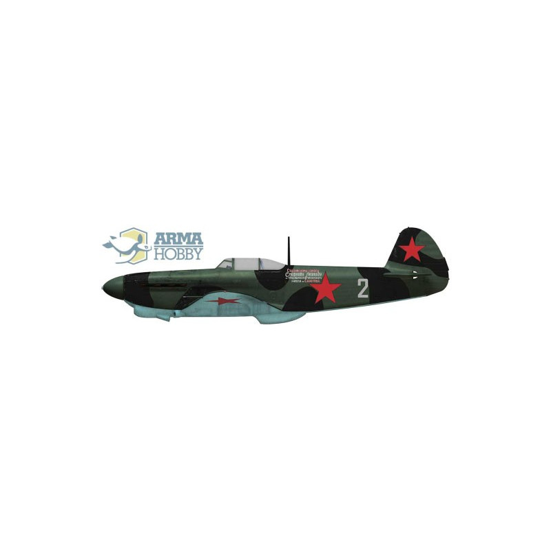 Yakovlev Yak-1b Kunststoffebene Modellsatz 1/72 | Scientific-MHD