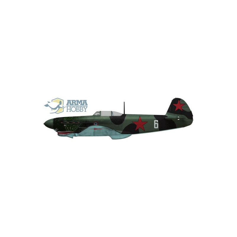 Yakovlev Yak-1b Kunststoffebene Modellsatz 1/72 | Scientific-MHD