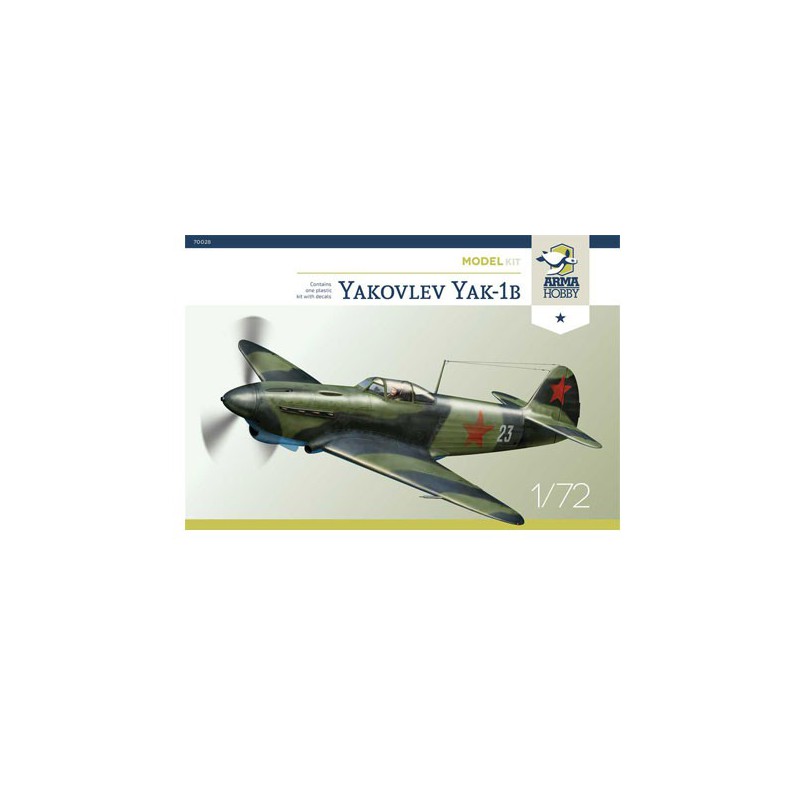 Yakovlev Yak-1b Modell Kit 1/72 Kunststoffebene Modell | Scientific-MHD
