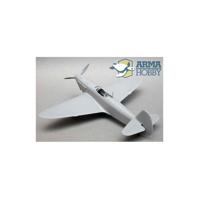 Yakovlev Yak-1b Modell Kit 1/72 Kunststoffebene Modell | Scientific-MHD