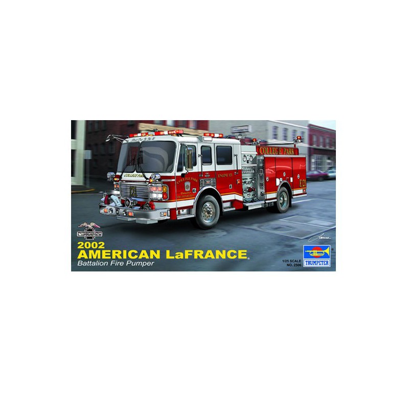 Plastik -LKW -Modell Lafrance Eagle Fire Pumper | Scientific-MHD