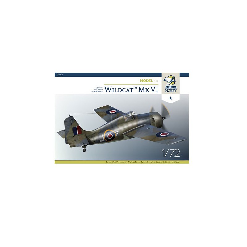 Wildcat Mk VI Modell Kit 1/72 Kunststoffebene Modell | Scientific-MHD