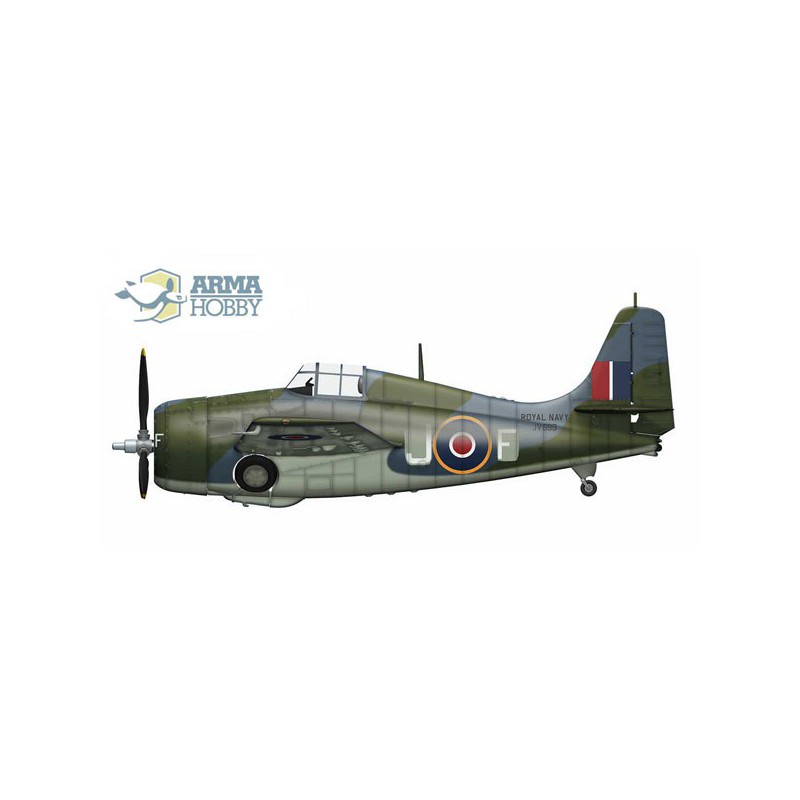 Wildcat Mk VI Modell Kit 1/72 Kunststoffebene Modell | Scientific-MHD