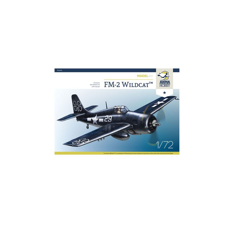 FM-2 Kunststoffebene Modell Wildcat Model Kit 1/72 | Scientific-MHD
