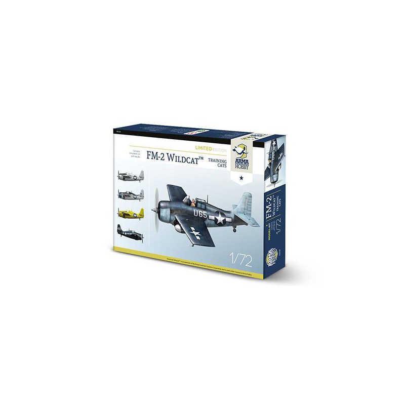FM-2 Plastikflugzeugmodell Wildcat Training Cats Limited Edition 1/72 | Scientific-MHD