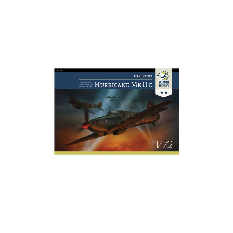 Hurricane Mk IC ICE SET 1/72 Kunststoffflugzeugmodell | Scientific-MHD