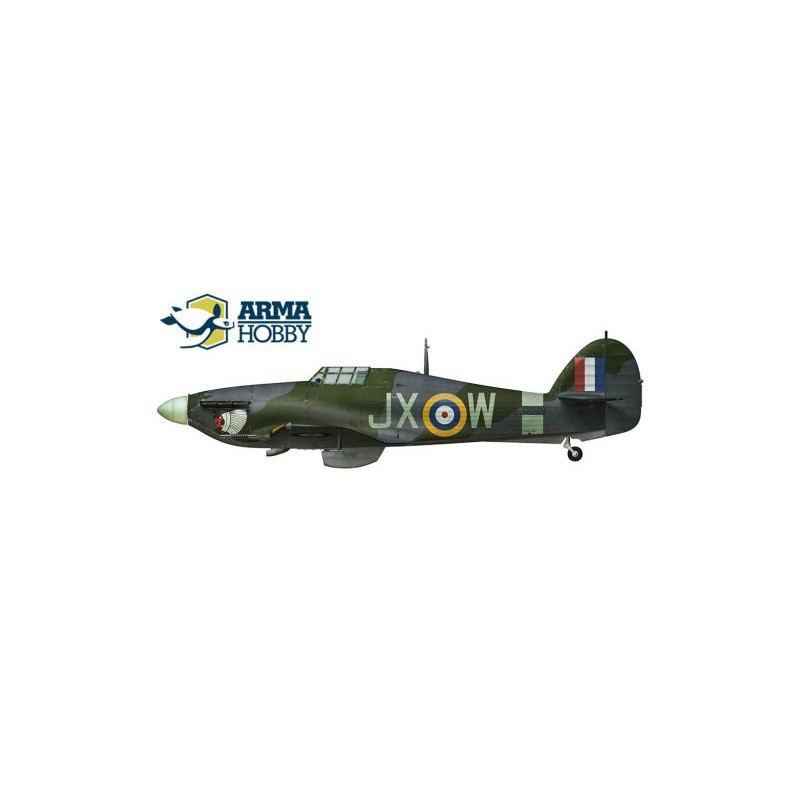 Hurricane Mk IC ICE SET 1/72 Kunststoffflugzeugmodell | Scientific-MHD