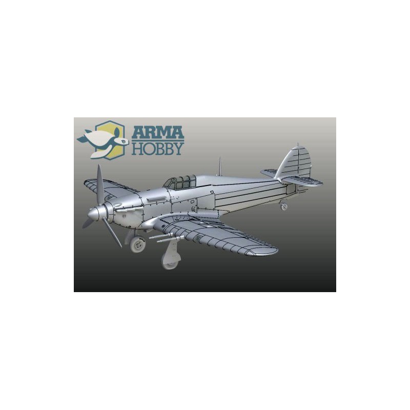 Hurricane Mk IIC IIC Plastikebene Modell 1/72 | Scientific-MHD