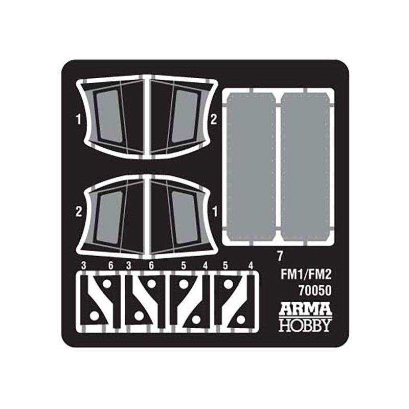 FM-1 & FM-2 Kunststoffebene Modell Wildcat Deluxe Set 1/72 | Scientific-MHD