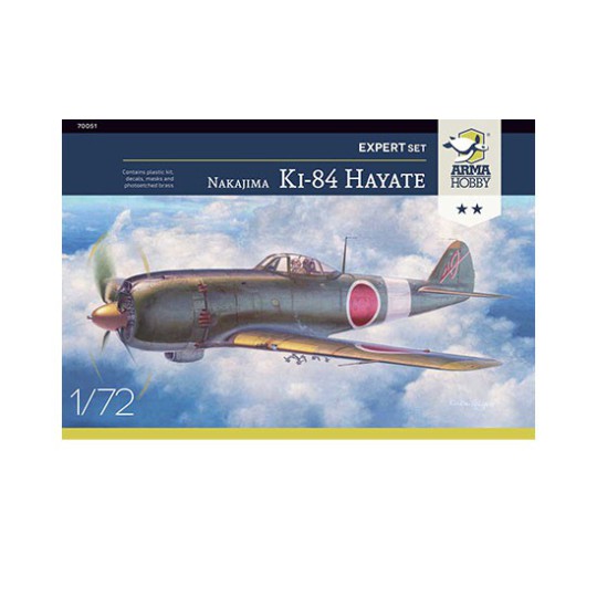 Nakajima Ki-84 Hayate Set 1/72 Kunststoffebene Modell Nakajima Ki-84 Hayate Set 1/72 Kunststoffebene Modell | Scientific-MHD