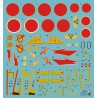 Nakajima Ki-84 Hayate Set 1/72 Kunststoffebene Modell | Scientific-MHD