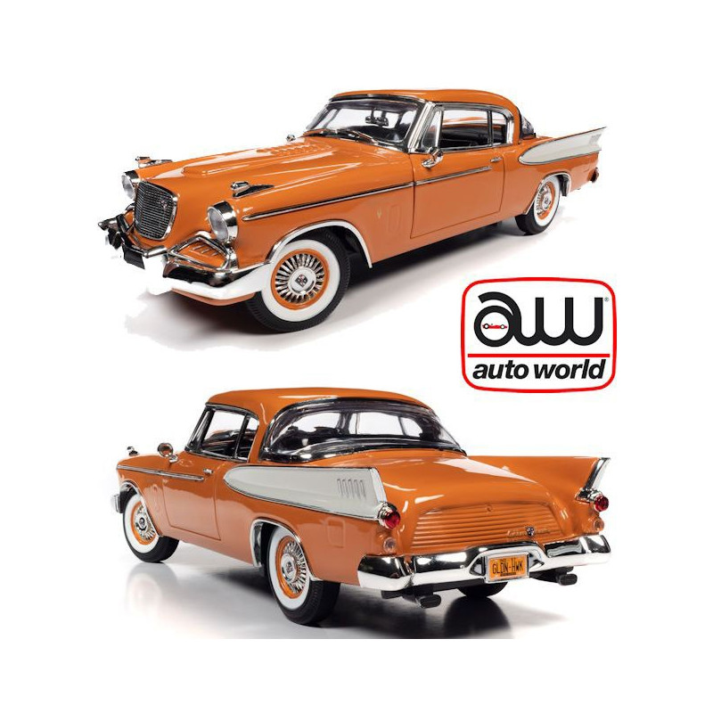 Miniaturauto Die Cast AT1/18 Studebaker Golden Hawk 1957 1/18 | Scientific-MHD