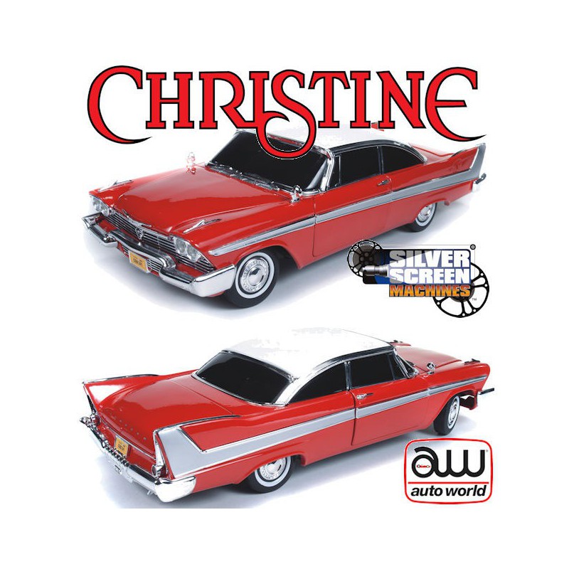 Miniaturauto -Würfel AT1/18 Christine Plymouth Fury Dark 1/18 | Scientific-MHD