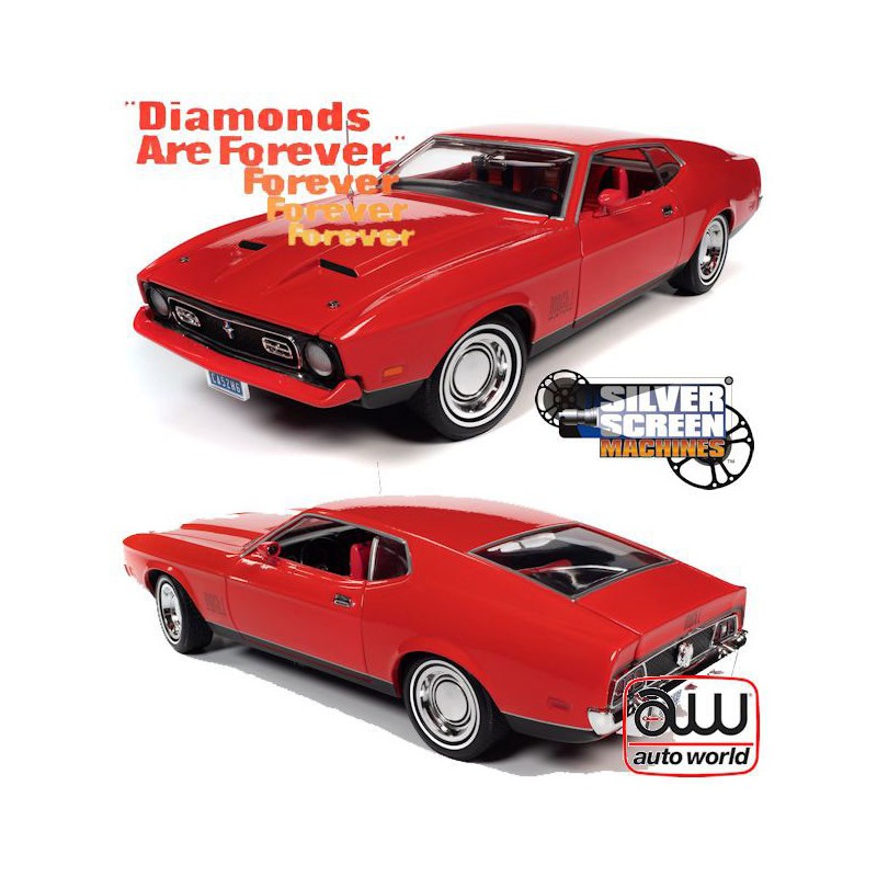 Miniaturauto -Würfel AT1/18 Ford Mustang Mach 1 007 1/18 | Scientific-MHD