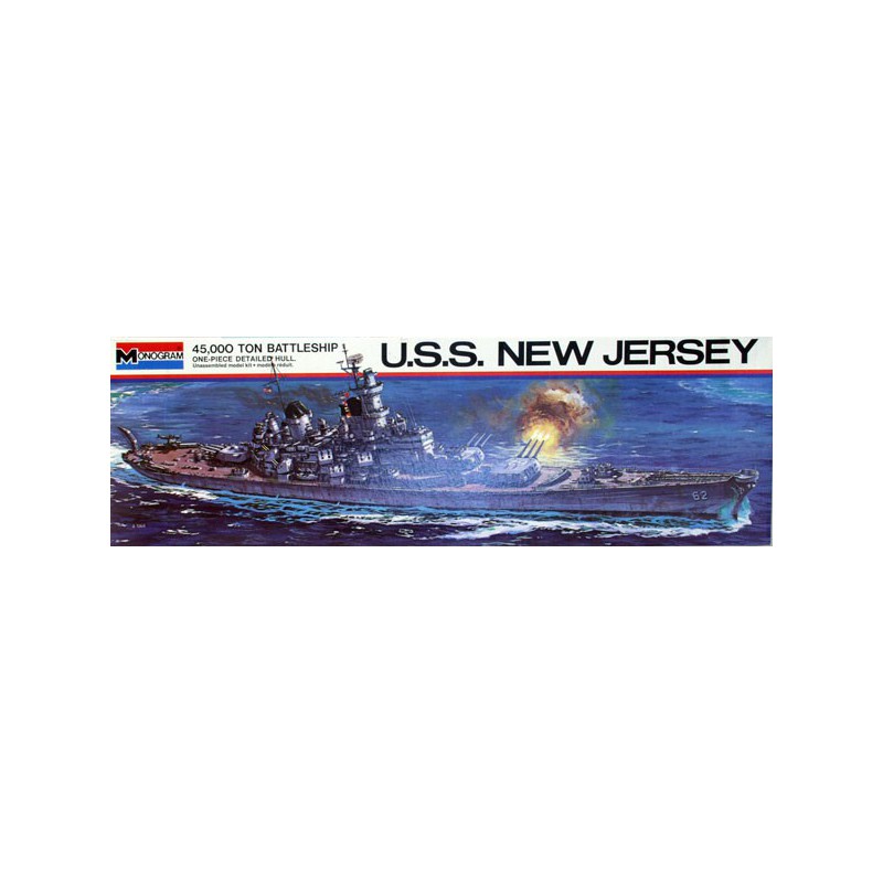 USS New Jersey BB-62 Plastikbootmodell | Scientific-MHD