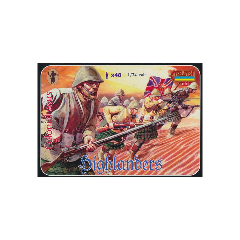 Highlanders Figur 1898-1902 1/72 | Scientific-MHD