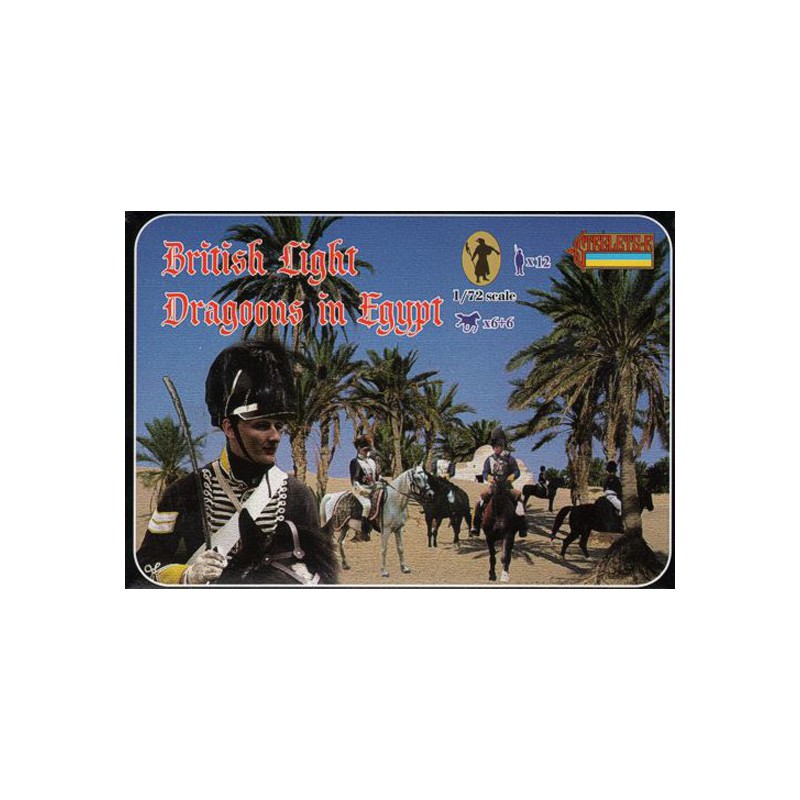 Englische Kavallerie -Figur in Ägypten1/72 | Scientific-MHD