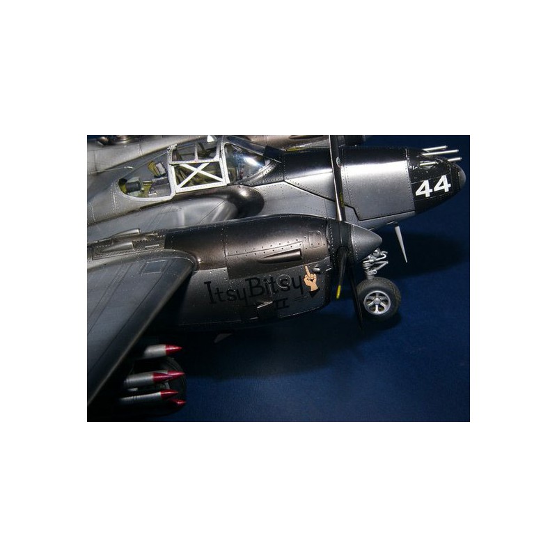 P-38L-5-LO-Blitzplastikmodell für Kunststoffebene | Scientific-MHD