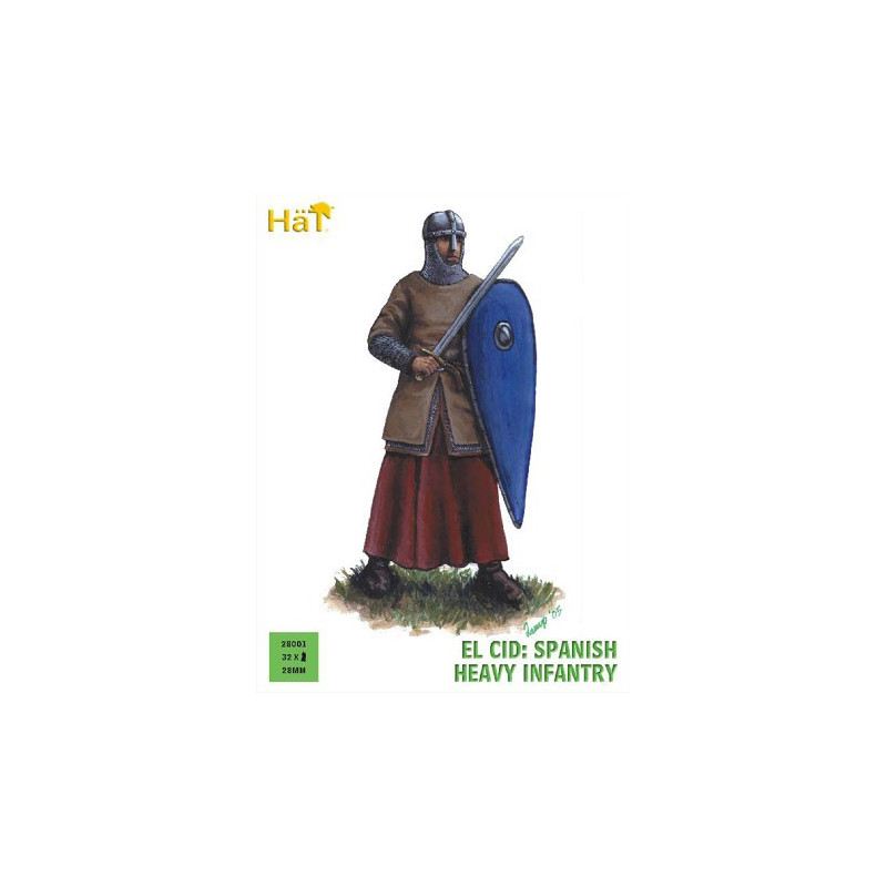 Infanterie -Figur L. Spanisch 28 mm | Scientific-MHD