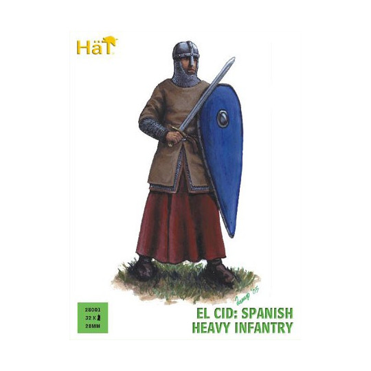 Infanterie -Figur L. Spanisch 28 mm | Scientific-MHD