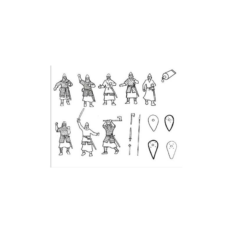 Infanterie -Figur L. Spanisch 28 mm | Scientific-MHD