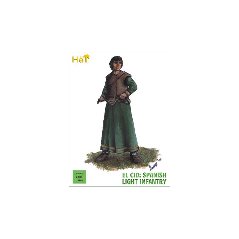 Infanterie -Figur L. Spanisch 28 mm | Scientific-MHD