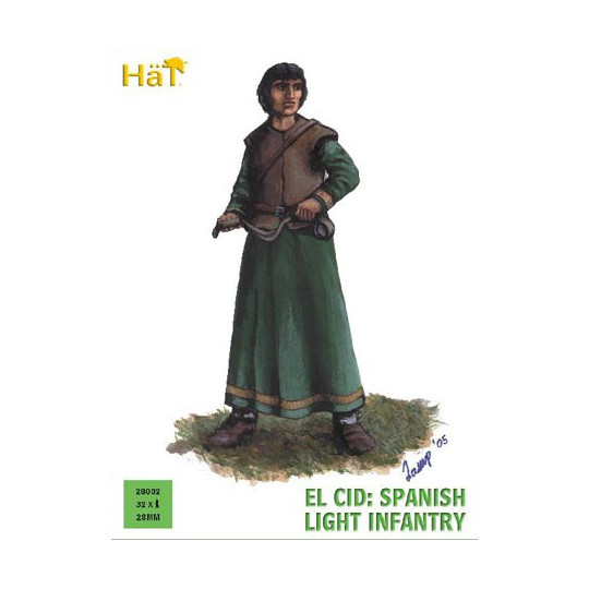 Infanterie -Figur L. Spanisch 28 mm | Scientific-MHD