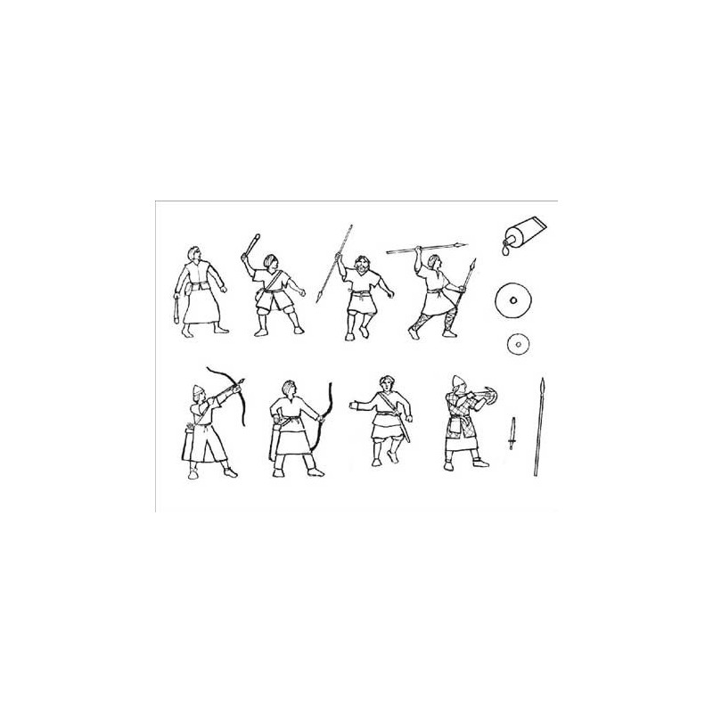 Infanterie -Figur L. Spanisch 28 mm | Scientific-MHD