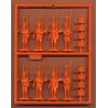 Französische Jägerfigur 28 mm | Scientific-MHD