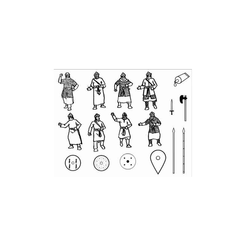 Andalusianische Infanterie -Figur 28 mm | Scientific-MHD