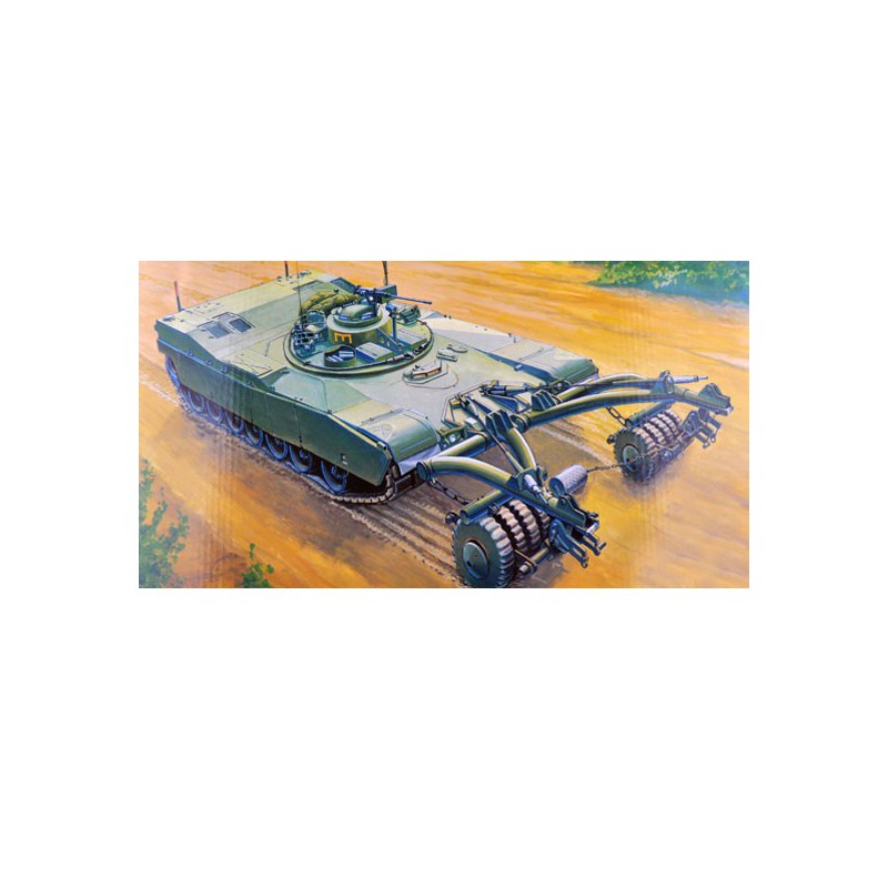 M1 Panther II Minclearing Plastic Tankmodell | Scientific-MHD