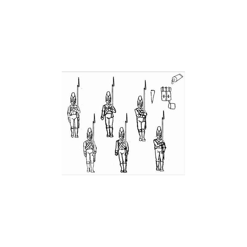 28 mm bayerische Infanterie -Figur | Scientific-MHD