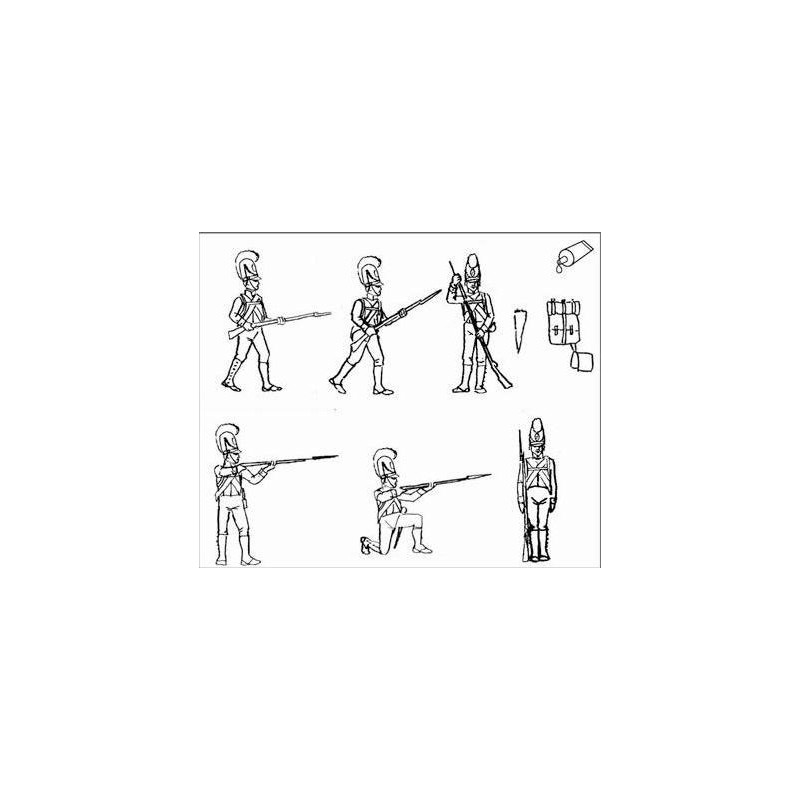 Bayerische Infanterie -Figur 28 mm | Scientific-MHD