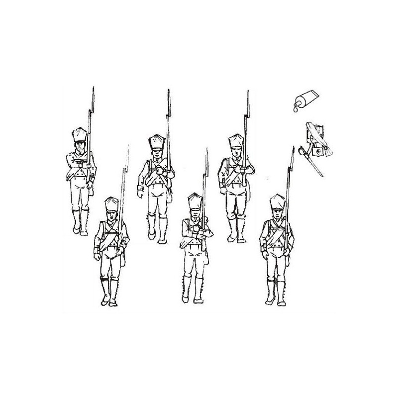 Preußische Infanterie -Figur 28 mm | Scientific-MHD