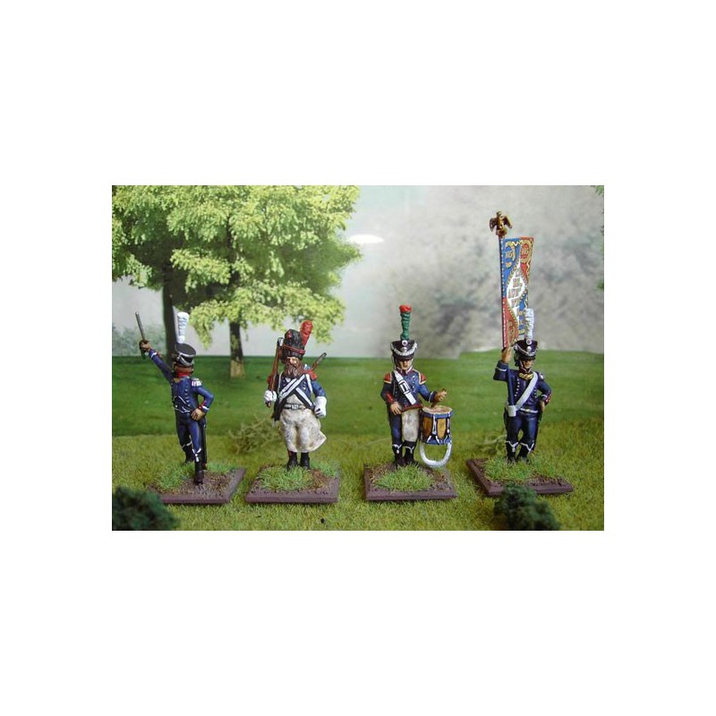 Französische Befehlsfigur 28 mm | Scientific-MHD